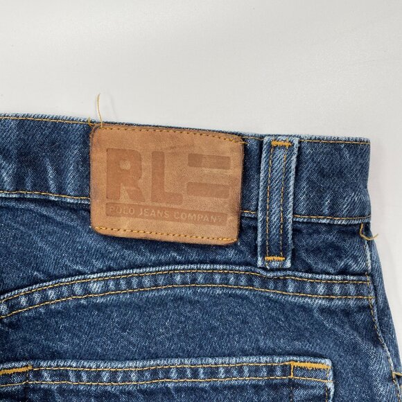 Vintage Ralph Lauren High Rise Straight Leg Denim Jeans | Size 32 X 32 - Picture 13 of 16